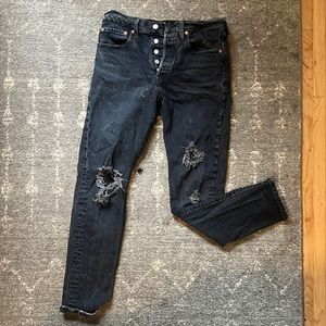 Levi’s Premium - Black 501’s - W27 L28